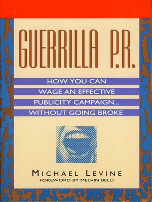 cover image of Guerrilla P.R.